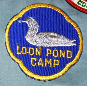 BOY SCOUT  CAMP LOON POND  50'S PP   BOSTON CNCL  MASS - Picture 1 of 1