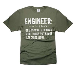 Funny Saying Shirt Men Funny Shirts Engineer Definition Shirt Engineer Gifts - Picture 1 of 8