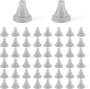50 ugelli soffione doccia 4 mm 5 mm parti di riparazione soffione doccia silicone foro spruzzatore - Foto 1 di 10