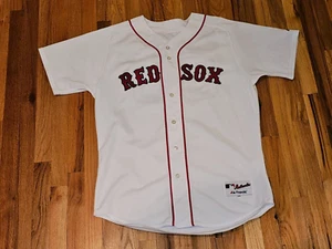 Curt Schilling Boston Red Sox Jersey MLB Authentic sz 48 EUC Majestic On Field - Picture 1 of 13