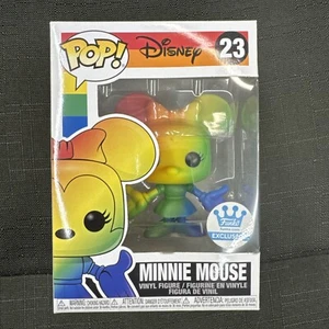 Funko Pop! Vinyl: Disney - Minnie Mouse Funko (Exclusive) Pride #23 - Picture 1 of 6