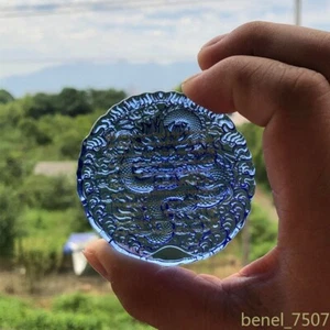 1PC Dragon King Mandala Mani Stone Tibetan Buddhism Six Character Mantra Luck - Picture 1 of 5
