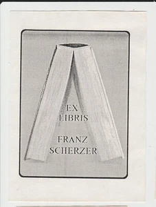 Ex Libris - Franz Scherzer (163) - Imagen 1 de 2