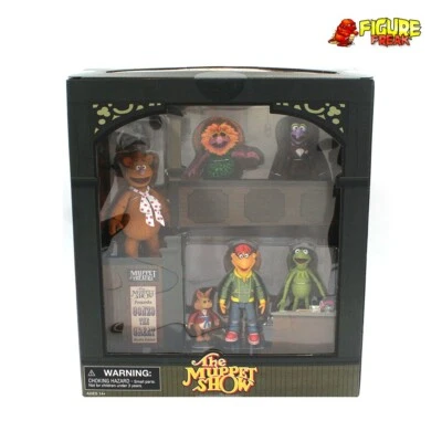 Juego de 6 figuras The Muppet Show Muppets Deluxe Backstage (¡Paquete casi nuevo!) Foto 1 de 4