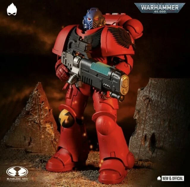Warhammer 40K: Action Figure: Space Marine Blood Angels Hellblaster 7-Inch