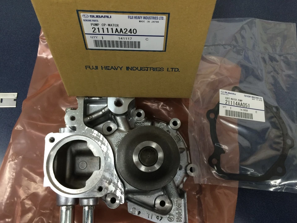 Genuine OEM Subaru Water Pump Kit Outback Legacy Forester STI Wrx Legacy Turbo - Image 1 of 1