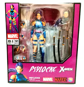 Mafex No.141 Marvel X-men Psylocke Comic Ver. ABS PVC Figure Medicom Toy Gift - Picture 1 of 13