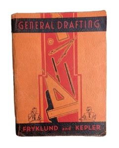 General Drafting Verne Fryklund & Frank Kepler drafting text McKnight - 1938 - Picture 1 of 6