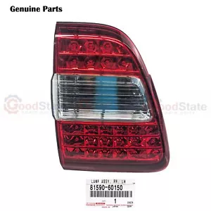 Genuine Toyota LandCruiser UZJ100 HZJ105 Left LH Rear Tail Light Lamp - Picture 1 of 8