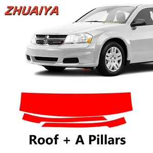 Roof+A Pillars PreCut Paint Protection Film For DODGE AVENGER 2008-2014 - Picture 1 of 6