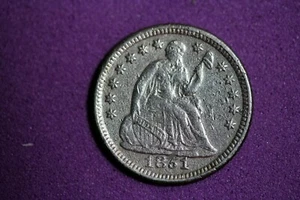 ESTATE FIND 1851 - O Seated Half Dime!!  #J23555 - Picture 1 of 2