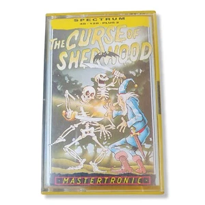 Juego Sinclair ZX Spectrum 48K - LA MALDICIÓN DE SHERWOOD - Mastertronic - Probado - Imagen 1 de 4