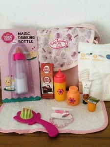 Baby Annabell Puppe Wickeltasche+Unterlage+11 Teile fast alle Neu Zubehör-2013 - Bild 1 von 8