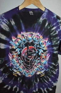 THE DISCO BISCUITS tour overstock Tie Dyed T Shirt Mens MEDIUM - JAM BAND - Picture 1 of 5