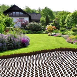 Wasserspeichervlies Rasenfläche Rollrasen Bewässerungsmatte Rasenschutzgitter - Bild 1 von 7