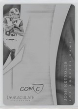 2017 Immaculate Patch Printing Plate Black 1/1 Josh Reynolds Rookie RC v1x