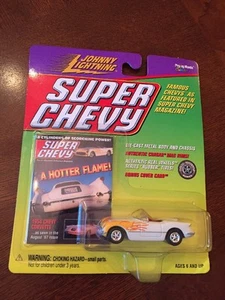 Johnny Lightning Super Chevy 1954 Chevy Corvette Diecast 1:64 MISP (B39) - Picture 1 of 4