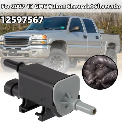 Solenóide de válvula de purga para 2007-2013 GMC Yukon & Chevrolet Silverado vapor canister - Imagem 1 de 4