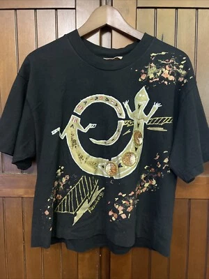 Camiseta Paula Nana Pintada Originales Mujer Talla L De Colección Firmada Lagarto Dorado Foto 1 de 4