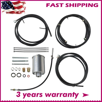 Kit de líneas de combustible de nailon tanque a motor para camionetas Chevrolet GMC C/K 88-97 gasolina solamente Foto 1 de 4