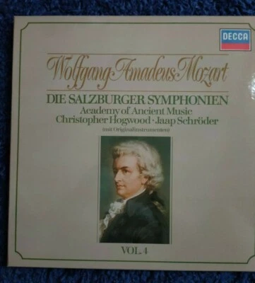  MOZART (DECCA 4 LP´s) [6.35508GK] DECCA  Die Salzburger Symphonien (Vol. 4) - Bild 1 von 4