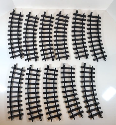 Bachmann G Scale Big Haulers Plastic Track 11 Curved - Image 1 of 4