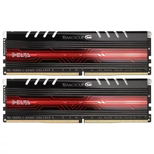 32GB Team Group Delta DDR4 3000MHz CL16 Dual Channel Kit (2x 16GB) - Red - Picture 1 of 3