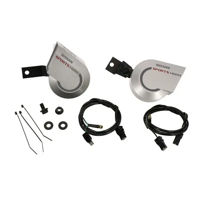 Kit de bocina deportiva Nissan Sport genuino OEM NUEVO incluido ambos 2009-2014 Cube B5610-1FA0B Foto 1 de 2