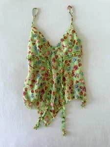 Top Cami Floral Blugirl Blumarine S - Imagen 1 de 7
