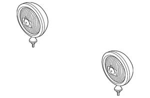 Mini lámpara de conducción genuina 63-12-0-137-303 - Imagen 1 de 2