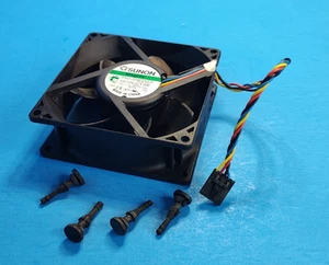 Dell Precision T1600 T1650 Workstation 5-Pin 92mm MagLev Case Fan (SUNON) WC236 - Zdjęcie 1 z 2