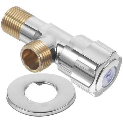  Angolo di rame triangolare del riscaldatore del rubinetto del bagno di angolo - Immagine 1 di 4