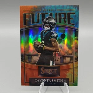 2022 Select DeVonta Smith Select Future Tie Dye Prizm SSP /25 Eagles #SF-21 - Picture 1 of 2