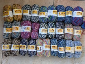 SOCKENWOLLE REGIA * Wollpaket ca. 1400g * 4-fach 4-fädig - Bild 1 von 1