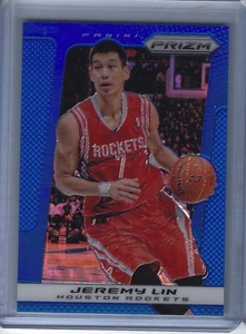 2013-14 Panini Prizm Jeremy Lin Walmart Retail Blue Parallel #71 Rare  - Bild 1 von 1