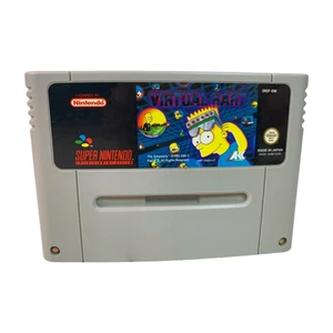 Virtual Bart Simpson - SNES Super Nintendo 1994 - Funktionstüchtig *Nur Modul* - Bild 1 von 4