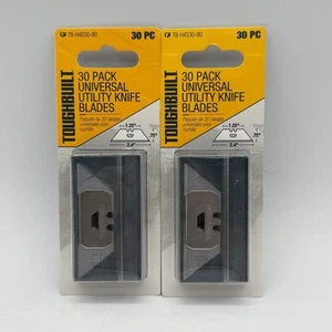(2) NUOVE confezioni da 30 lame per coltelli utility universali ToughBuilt - 60 lame totali - Foto 1 di 2