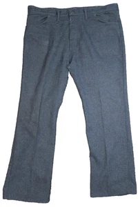 Wrangler  Wrancher Pants Mens 40x30 Gray 82HG Polyester Western Rodeo Pants - Picture 1 of 10