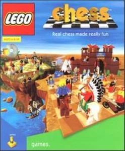 Lego Chess PC CD medieval build blocks themed strategy computer board kids game! - Picture 1 of 1