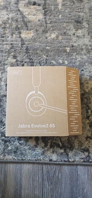 Jabra Evolve2 65 Wireless Bluetooth Stereo Headset, Black, USB Type A 🎧 - Image 1 of 4