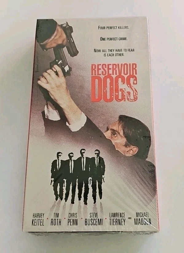Reservoir Dogs VHS SEALED Watermarks Live Harvey Keitel Steve Buscemi VTG  - Image 1 of 4