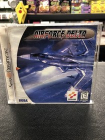 J4 AirForce Delta (Sega Dreamcast, 1999) CIB, Complete w/ Manual - Konami