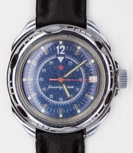 Vintage Wostok Commander Komandirskie USSR Mechanical Men's Wrist Watch - Picture 1 of 8