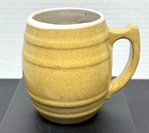 Taza de barril de gres de cerámica UHL de colección Huntingburg Indiana #16 - Imagen 1 de 7