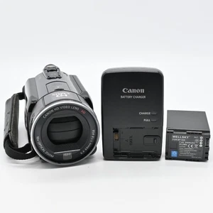 Canon iVIS HF S10 HD 32GB Camcorder Video Camera VIXIA HF S10 w/Battery, Charger - Picture 1 of 10