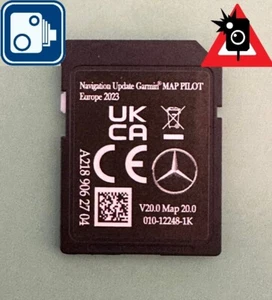 Mercedes Garmin Map Pilot V20 2023/24 Audio 20 NTG5 STAR 1 Klass A B CLA GLA GLE - Imagen 1 de 3