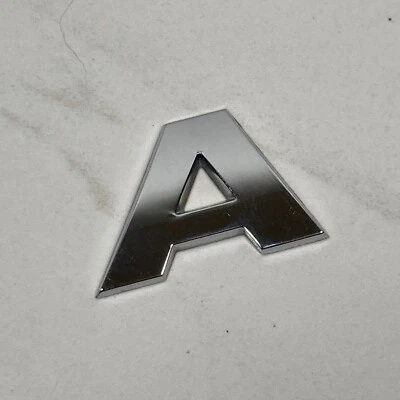 2009-2014 Volkswagen Routan SE эмблема буква 'A' задняя дверь хром - Изображение 1 из 4