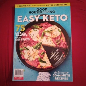 Good Housekeeping "Easy Keto" Magazine, 75 Meals, Snacks & Desserts, 2022, LNC - Picture 1 of 4
