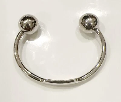 Pulsera brazalete Marc by Marc Jacobs Steel Ball Ends tono plata Foto 1 de 4