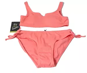 Art Class Girls 2pc bathing suit set Orange Size L(10/12) - Picture 1 of 8